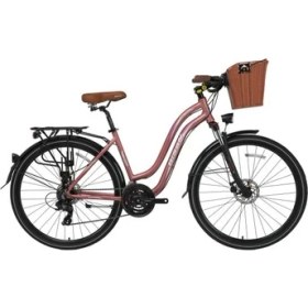 Resim Bisan Ctx 6300 Bayan Şehir Bisikleti 460H Md 28 Jant 21 Vites Pembe Mor 