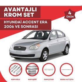 Resim Hyundai Accent Era Avantajlı Krom Set 2006 Ve Sonrası -4ürün- Pas 
