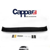 Resim Cappafe Volkswagen T5 Transporter Ön Cam Güneşliği Siperlik Vizör Akrilik Terek Piano Black 2009-14 