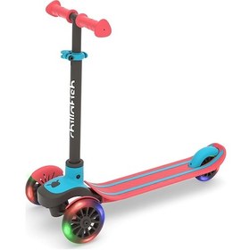 Resim Chillafish Scotti Glow 3 Tekerlekli Işıklı Scooter - Kırmızı 