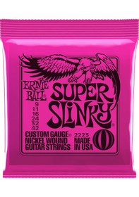 Resim Ernie Ball P02223 Nickel Super Slinky Takım Tel Elektro Gitar Tel 