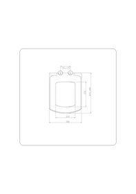 Resim Nkp Zümrüt Slim İnce Kare Yavaş Kapanan Klozet Kapağı 