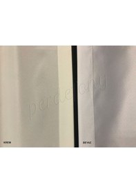 Resim Taç Lüx Güneşlik Perde Atlas Saten Özel Ölçü Dikim 