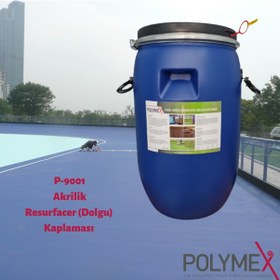 Resim P-9001 Akrilik Resur-Facer Dolgu Kaplamasi 75 Kg 