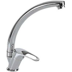 Resim Mix Aç Kapa Krom Döner Borulu Eviye Bataryası Montaj Dahil Krom 