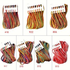 Resim El Dikişi için Çoklu Boyutlarda Yüksek Kaliteli Çapraz Nakış Ayakkabı Tabanlığı İpliği Tek Sıra İplik Paketi - 100 Adet 