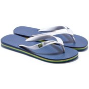 Resim İpanema Clas Brazil Erkek Parmak Arası Terlik Beyaz Mavi 39/48 ZZ0155 Mavi 
