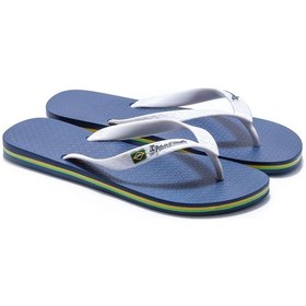Resim İpanema Clas Brazil Erkek Parmak Arası Terlik Beyaz Mavi 39/48 ZZ0155 Mavi 
