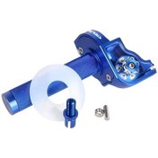 Resim Hightower 22mm Cnc Alüminyum Gaz Elçekleri - 6061 T-6 Alaşım, Mavi, 7/8" Motosiklet Dirt Bike Atv Scooter 