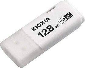 Resim KIOXIA TransMemory U301 128GB USB Bellek – USB 3.2 Gen 1, Beyaz 