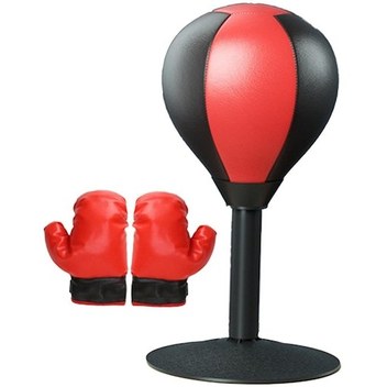 Suntek Masaüstü Boks Torbası Topu Çocuklar Gençler Stil-b Stil B Çok Renkli