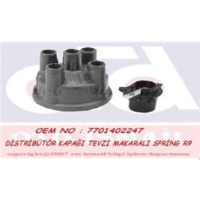 Resim VALEO 582172 DİSTRİBÜTÖR KAPAĞI + TEVZI MAKARASI R9 SPRING 
