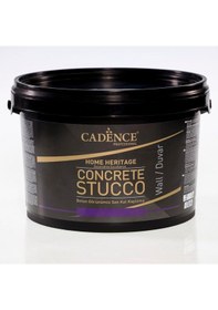Resim Cadence Concrete Stucco Gri Kalın Son Kat Beton Kaplama 3 Kg 
