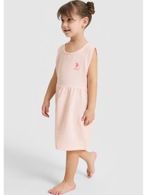 Resim U.s. Polo Assn. Kız Çocuk Somon Pijama Takım 50326613-vr047 