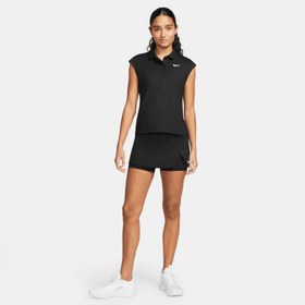 Resim Nike Court Dri-Fit Victory Kadın Siyah Tenis Eteği 