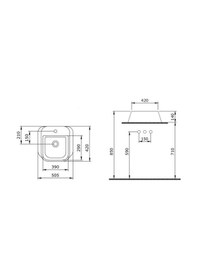 Resim Bocchi Firenze Batarya Banklı Çanak Lavabo Parlak Beyaz 1074-001- 