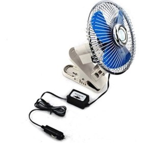 Resim Carub Oto Vantilatör 10" Inch 24v Mandallı 