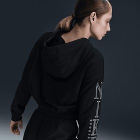 Resim Nike Sportswear Club Kadın Siyah Eşofman Üstü 