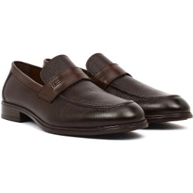 Resim Derimod Erkek Kahverengi Deri Klasik Loafer 26SFD6015FT 