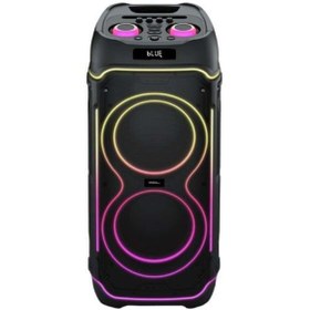 Resim HZL Acs-4 100w Bluetooth Hoparlör - 2x10” Speaker, Mikrofon Ve Rgb Işık Yüksek Ses Parti Ve Karaoke 