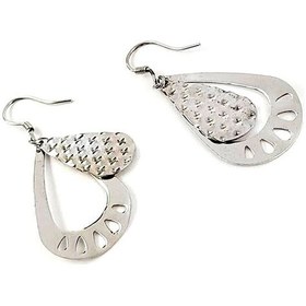 Resim Italyan Tasarımı Gümüş Küpe 