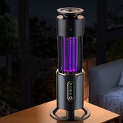 Resim 2'si 1 Arada Sivrisinek Tuzak ve Gece Lambası - Şarj Edilebilir, Taşınabilir, UV LED Lamba Fanlı, Çift Renkli Tasarım, Ev, Ofis, Karavan için İdeal - Kapalı / Açık Kullanım, Sivrisinek Kontrolü|Modern Estetik|Dayanıklı ABS Yapı, Sivrisinek Kovucu 