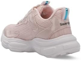 Resim Slazenger NOELA Kız Çocuk Cırt Cırtlı Beyaz/Fuşya Günlük Spor Ayakkabısı 