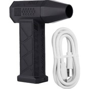Resim Maiyame "130.000 Rpm Fırçasız Motorlu Taşınabilir Jet Üfleme Makinesi - 200w Güçlü Temizlik Aracı, Type-c Şarj" 