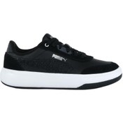 Resim Puma Tori Laser Kadın Siyah Spor Ayakkabı (389341-02) 