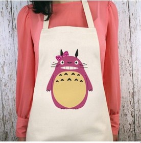 Resim Totoro Anime Su İtici Özellikli Mutfak Önlüğü 