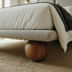 Resim Latanwood Pree Ahşap Karyola 