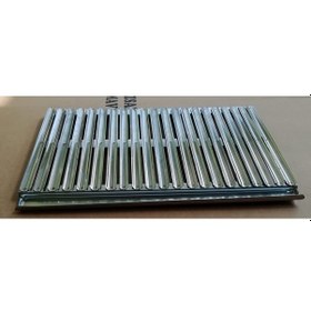 Resim 47X30 Cm Krom Çelik Oluklu Izgara - 1Mm Kalınlığında Özel Yapıım 