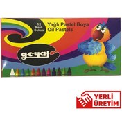 Resim Goyal Pastel Boya Karton 12 Renk Yuvarlak PTL-102 
