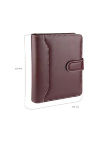 Resim Organizer Ajanda Tarihsiz Çizgili 17x22 CM - Bordo 