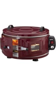 Resim Gross Yuvarlak Davul Fırın Standart Ayarlanabilir Termostat = 50°C-320°C 1300W - 53CM Alüminyu 
