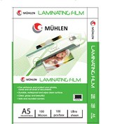 Resim Mühlen Beutel A5-100 A5 Boyutlu 100 Mikron Laminasyon Filmi 