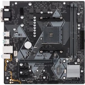Resim Asus Prime B450M-K AMD B450 AM4 (OC) DDR4 4400 Mhz mATX Anakart 