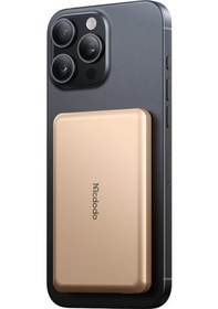 Resim Mcdodo Mc-4642 5000mah 20w Metal Ultra İnce Manyetik Powerbank Gold 