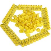 Resim Pazly Suntek Küçükbaş Hayvan Künyesi - Koyun, Köpek 001-100 Yb 