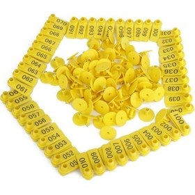 Resim Pazly Suntek Küçükbaş Hayvan Künyesi - Koyun, Köpek 001-100 Yb 