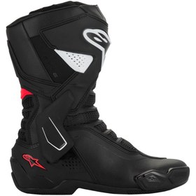 Resim Alpinestars Stella Smx-6 V3 Korumalı Kadın Motosiklet Botu Siyah Beyaz Pembe 