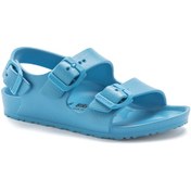 Resim Birkenstock Mavi Erkek Çocuk Sandalet 1024604 MILANO EVA KIDS 