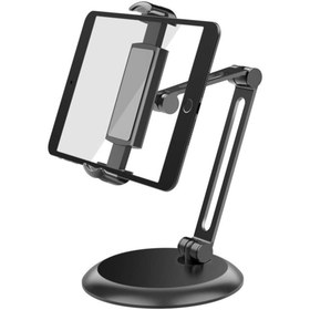 Resim iDock T38-3 Tam Ayarlı Katlanabilir Alüminyum Ipad Tablet Standı 