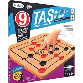 Resim 9 Taş 3 Taş Zeka Oyunu 