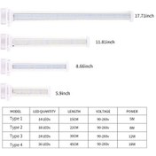 Resim Novahub 12 Akvaryum Led Işığı - Mavi Beyaz Kelepçe Işık - Balık Tankı Su Altı Aydınlatma 