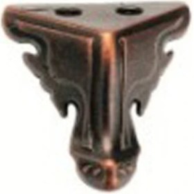 Resim Skygo Kelebek Ahşap, Sunta Sandık Ayağı, Kutu Ayak 2,5 cm - Eskitme 