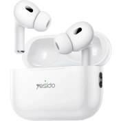 Resim Yesido TWS27 Aktif Gürültü Engelleyici Özellikli Bt 5.2 Kablosuz Airpods Kulaklık - Beyaz 13 