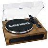 Resim Lenco LS-410WA Ahşap Dahili Hoparlörlü Bluetooth Pikap 