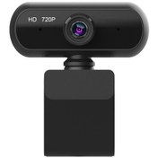 Resim Yaozixa 720p Hd Usb Webcam, Gürültü Engelleme Mikrofonlu, Sürücü Gerektirmeyen, 120 Geniş Açı Lensli, 1.5m Kablolu, Video Konferans/canlı Yayın İçin 