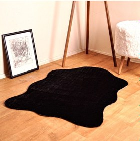 Resim Re x Tavşanı Kısa Tüylü Post Peluş Siyah (499450934) 